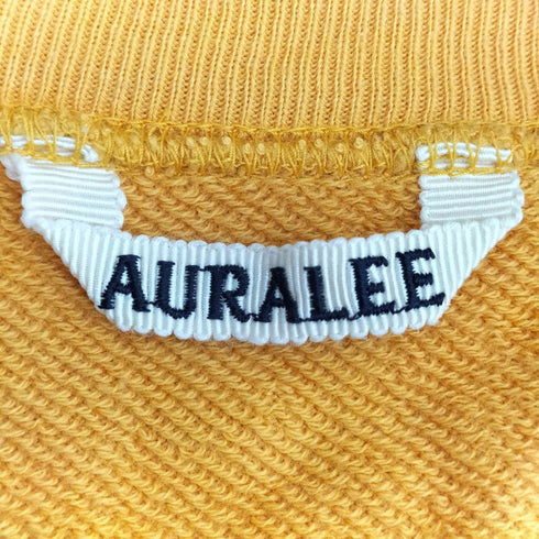 オーラリー AURALEE 23ss LIGHT FLOWY SWEAT HALF SLEEVE P/O  レディース JPN:1